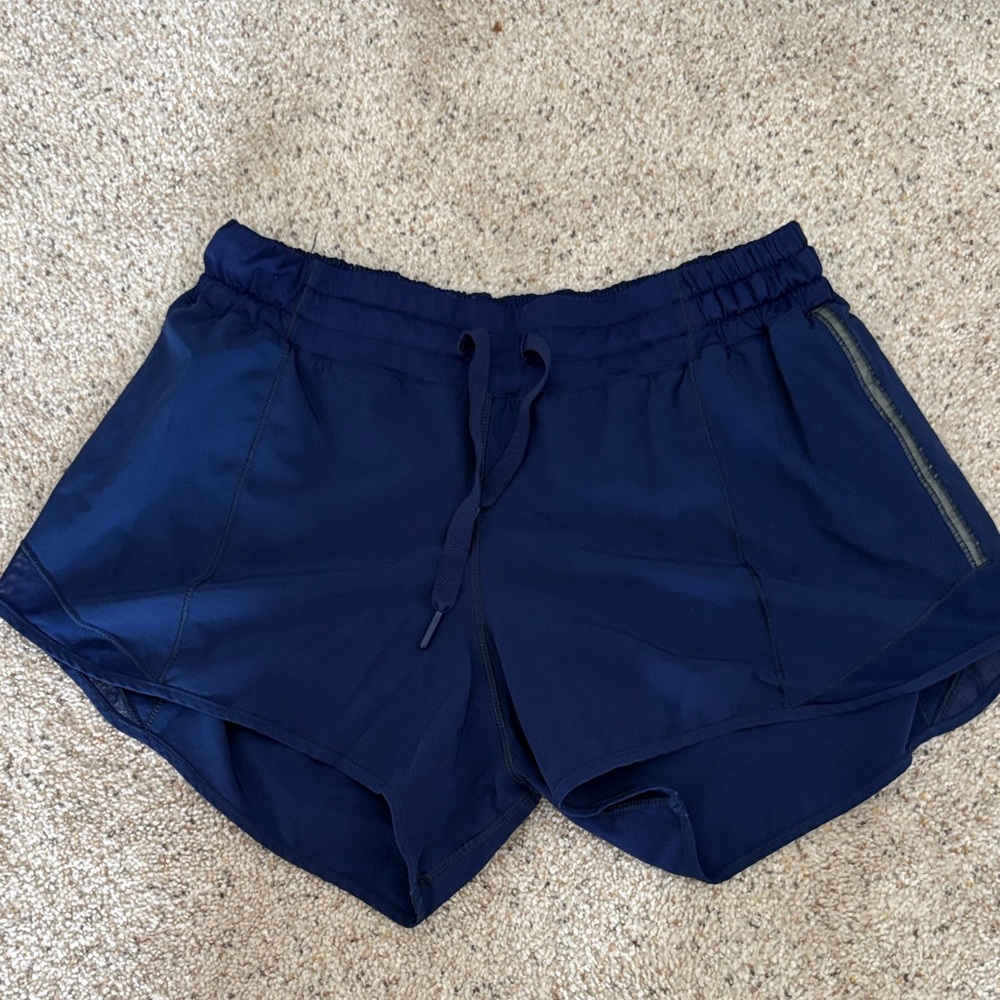 Lululemon Athletica Deep Blue Athletic Shorts